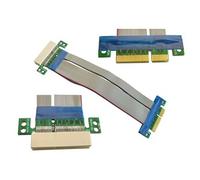KALEA-INFORMATIQUE Nappe d'extension Type Riser pour Port PCI Express x4 vers Port PCIe x4 Longueur 185mm