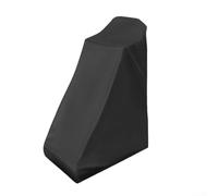 Nappe d'inversion imperméable et anti-poussière en tissu Oxford 420D avec fermeture éclair et boucles pour la plupart des tables, chaises et bancs d'inversion Noir 168 x 75 x 135 cm