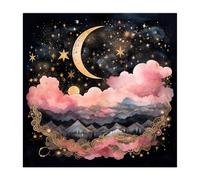 Nappe divine motif lune fleur astrologie talologie carte nappe autel tissu tissu accessoires de jeu de société