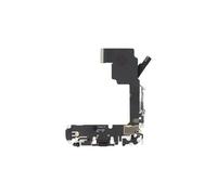Nappe Dock Connecteur de Charge Titane Noir Pour Apple iPhone 15 Pro (Relife)
