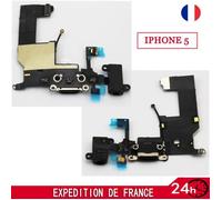 NAPPE DOCK FLEX CABLE & MICRO JACK CONNECTEUR CHARGE Pour iPHONE 5 5G