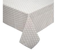 Atmosphera - Nappe rectangulaire Chambray Kadi - 250x150 cm - Gris G