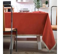 Nappe Duo_Office Terracotta/Lin 140X240 cm