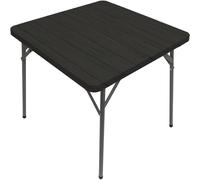 Nappe en bois, texture de planche en bois, bord élastique, convient pour la cuisine, les fêtes, les pique-niques, convient pour les tables carrées de 81,3 x 81,3 cm