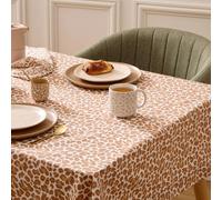 Nappe Leopadi beige lin L250xp150xH0,1cm - Atmosphera Créateur d'intérieur