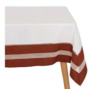 Nappe en Coton "Nuba" 150x250cm Blanc