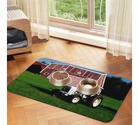 Nappe en cuir absorbant motif vieux tracteur de ferme, idéale pour chiens, chats et autres animaux de compagnie