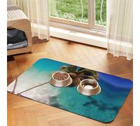 Nappe en cuir absorbant pour animaux de compagnie des îles des Caraïbes pour chiens ou chats