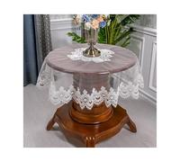 Nappe en Dentelle Nappe Vintage pour Table Ronde Nappe en Dentelle Table Housse De Table à Manger Couverture De Poussière De Tapis De Table Brodé, Color4, 0.4 x 0.4 inch (Square)