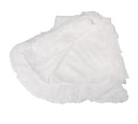 Nappe en dentelle polyester blanche pour salle à manger, mariage, occasions spéciales - Motif Ogee 140 x 200 cm pour décoration de cuisine et salon facile à nettoyer (140 x 200 cm)