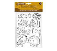 Nappe en papier à colorier, motif d'automne, nappe XXL avec motifs automnaux, activité créative des enfants, excellente alternative au livre de coloriage, bricolage d'automne pour enfants, multicolore
