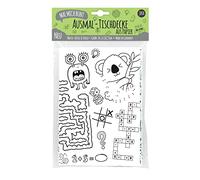 Nappe en papier à colorier Motif énigmes et jeux Multicolore