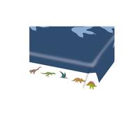 Nappe en papier Grands Dinosaures bleue 115 x 175 cm - Bleu