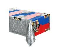 Nappe en plastique Chevaliers 130 x 180 cm