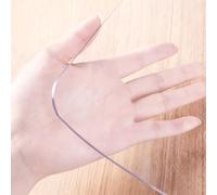 Nappe En PVC - Tissu Imperméable, Antitache Et Résistant À La Chaleur De 1 Mm | Facile Nettoyer, Infroissable, Convient Une Utilisation Intérieure, Cuisines Salles Manger(Clear,100*100/39x39inch)