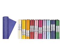 Nappe en rouleau de papier damassée (120cm x 7m), bleu