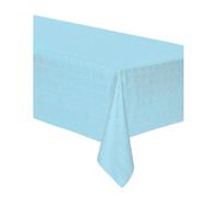 Nappe en rouleau papier damassé - Marque inconnue - Bleu pastel - 1.20m x 6m