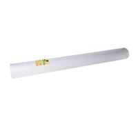 Nappe en rouleau papier gaufré Toile de lin - 18x50m - Blanc