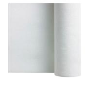 Nappe en soft aspect tissu blanc en rouleau 1,20 x 25 m