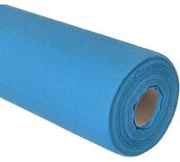 Nappe en tissu non tissé de 20 nappes jetables 30x40 cm, TNT rouleau à usage unique pour fêtes, anniversaires, traiteurs, restauration, protège la table des taches et des liquides (bleu ciel)