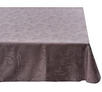 Nappe en Tissu Ovale 180X240 cm Ombra Gris Fonce
