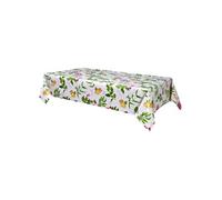 - Nappe en toile cirée rectangulaire Botanique - 140 x 200 cm - Fuchsia - BOTANIQUE
