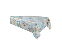 - Nappe en toile cirée rectangulaire Hypo - 140 x 200 cm - Bleu