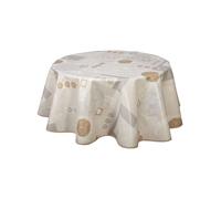 Habitable - Nappe en toile cirée ronde Alma - Diam. 135 cm - Ecru Ecru https://www.fnac.com/mp49926056/Habitable-Nappe-en-toile-ciree-ronde-Alma-Diam-135-cm-Ecru/w-4?oref=93682054-da8f-509b-cec3-044e2b434651