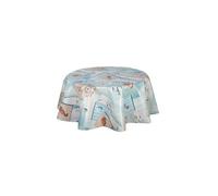 - Nappe en toile cirée ronde Hypo - Diam. 150 cm - Bleu - HYPO