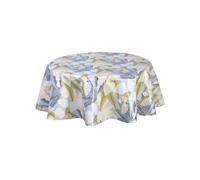 - Nappe en toile cirée ronde Sais - Diam. 135 cm - Gris