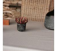 Nappe enduite Bambou Beige - Ovale 160x240cm Fleur de Soleil