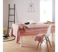 Nappe Enduite Charleston Orange Corail 150x250 Cm