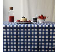 Nappe enduite Guinguette Bleu - Rectangle 160x240cm Fleur de Soleil
