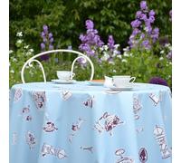 Nappe enduite Paris Bleu - Rectangle 160x240cm Fleur de Soleil