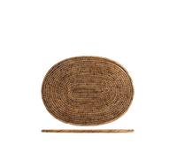 Nappe H&H 40X30 Ovale En Rattan