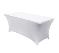 Nappe House Table Flexible Restauration Couverture blanc/noir 180x75x75Greenblue