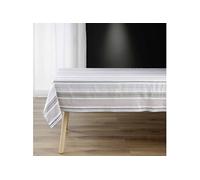 Nappe Imprimé "Melina" 140x240cm Gris