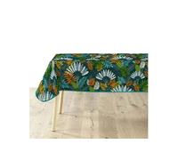 Douceur d'Intérieur Nappe rectangle Panazio 140 x 240 cm PVC Textilia Bleu