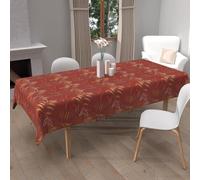 Soleil d'ocre, Nappe imprimée Anti-tâches Rectangle 140X240 cm Flores