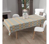 Soleil d'ocre, Nappe imprimée Anti-tâches Rectangle 140x300 cm OURANOS