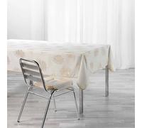 Nappe Imprimée Métallisé "Sunny Gold" 145x240cm Or