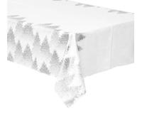 Atmosphera - Nappe de noël colorama de noël Motif sapins 140x240cm