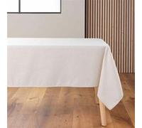 Nappe Jacquard Imprimé "Artea" 140x240cm Naturel Imprimé G