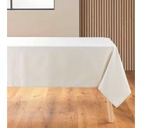 Douceur d'Intérieur Nappe Jacquard Imprimé Azuline 140x250 cm Naturel