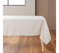 Nappe Jacquard Imprimé "Doriane" 140x240cm Naturel