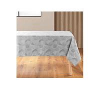 Douceur d'Intérieur Nappe Enola Jacquard imprimé 140x250 cm Gris