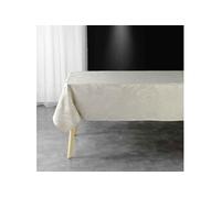 Nappe Jacquard ""Plumette"" 140x240cm Lin