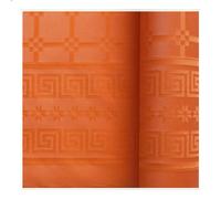 Nappe jetable - DART - Papier gaufré - 20 x 1,18 m - Orange - Recyclable