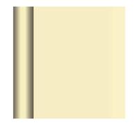 Nappe jetable en papier gaufré - IVOIRE - 20x1.18m - Écologique - Idéale pour événements - Protection de table