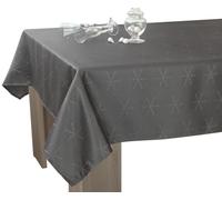 Nappe Lurex Entretien Facile - Anthracite Argenté - Rectangle 150 x 240 cm